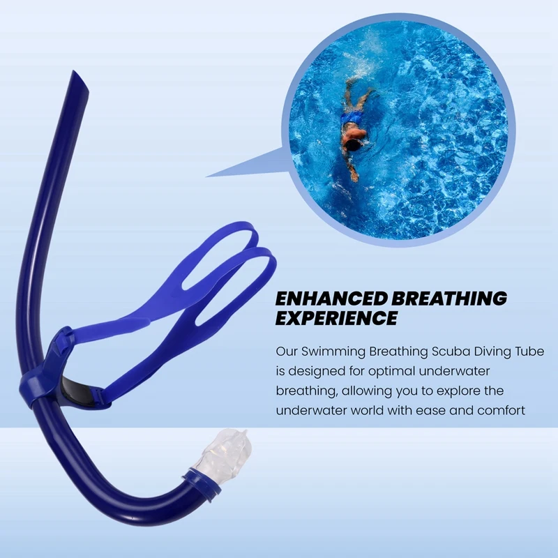 Respiración Buceo Tubo Flotador Snorkel Respiración subacuática Buceo Natación