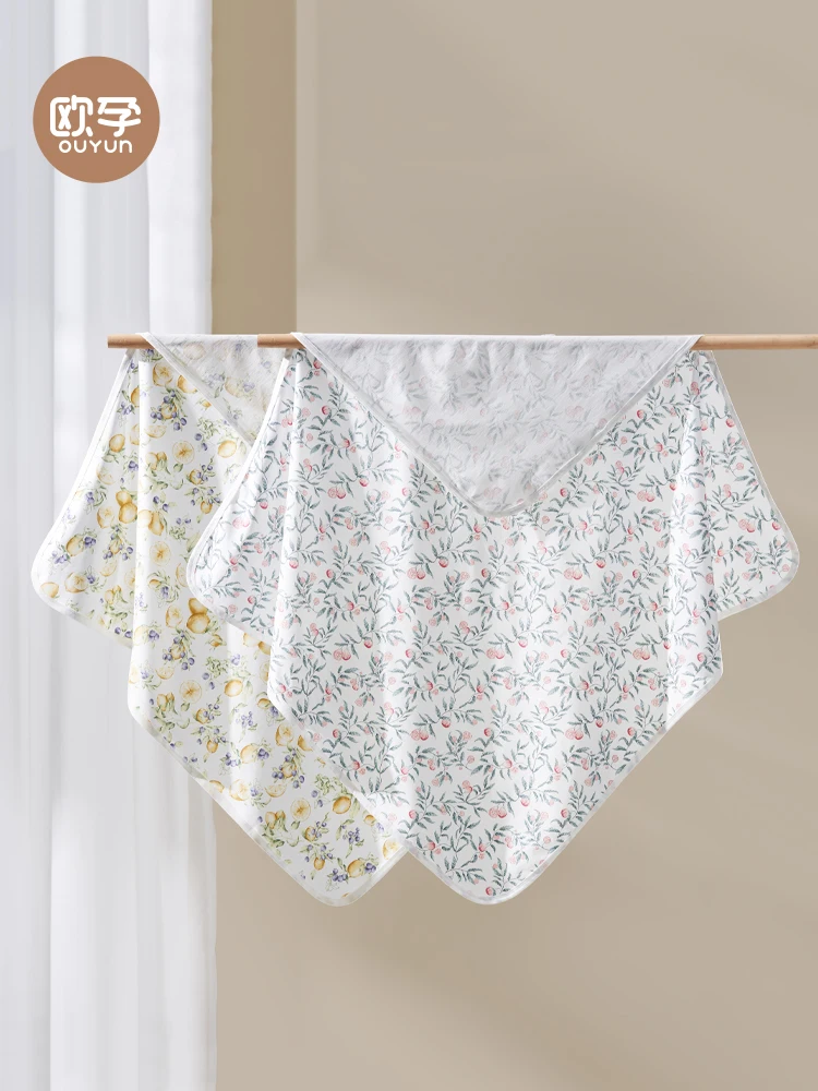 OUYUN Anti-Startle Newborn Swaddle Delivery Room Must-Have Infant Wrap for Spring Autumn Baby Receiving Blanket
