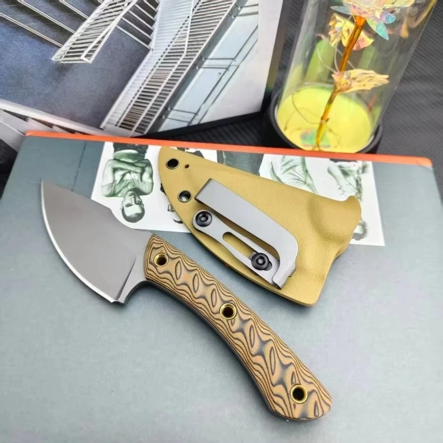 

Multi-fuctional Outdoor Hunting Straight Knife Camping Adventure Survival Multi-tool Portable Pocket Fishing Knife with K Sheath