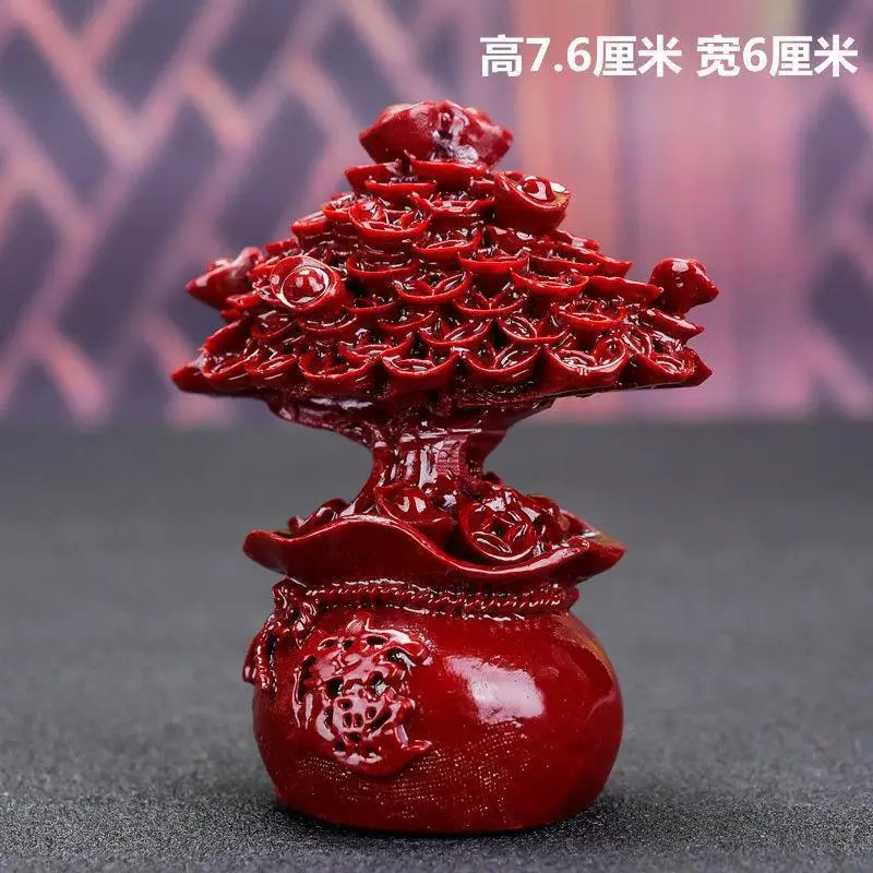 

Cinnabar High-Content Ornaments Pachira Macrocarpa Natural Purple Gold Sand Lucky Money Tree Supply Wholesale