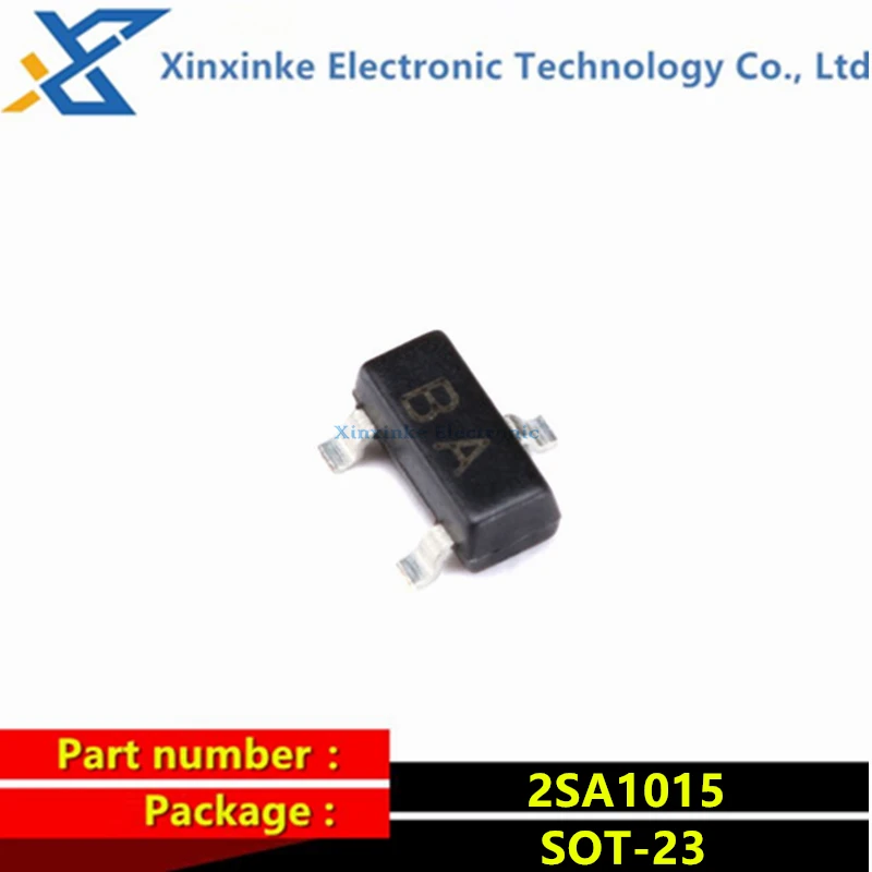 50PCS A1015 2SA1015 SOT-23 PNP Transistor 50V 150mA SMD Triode