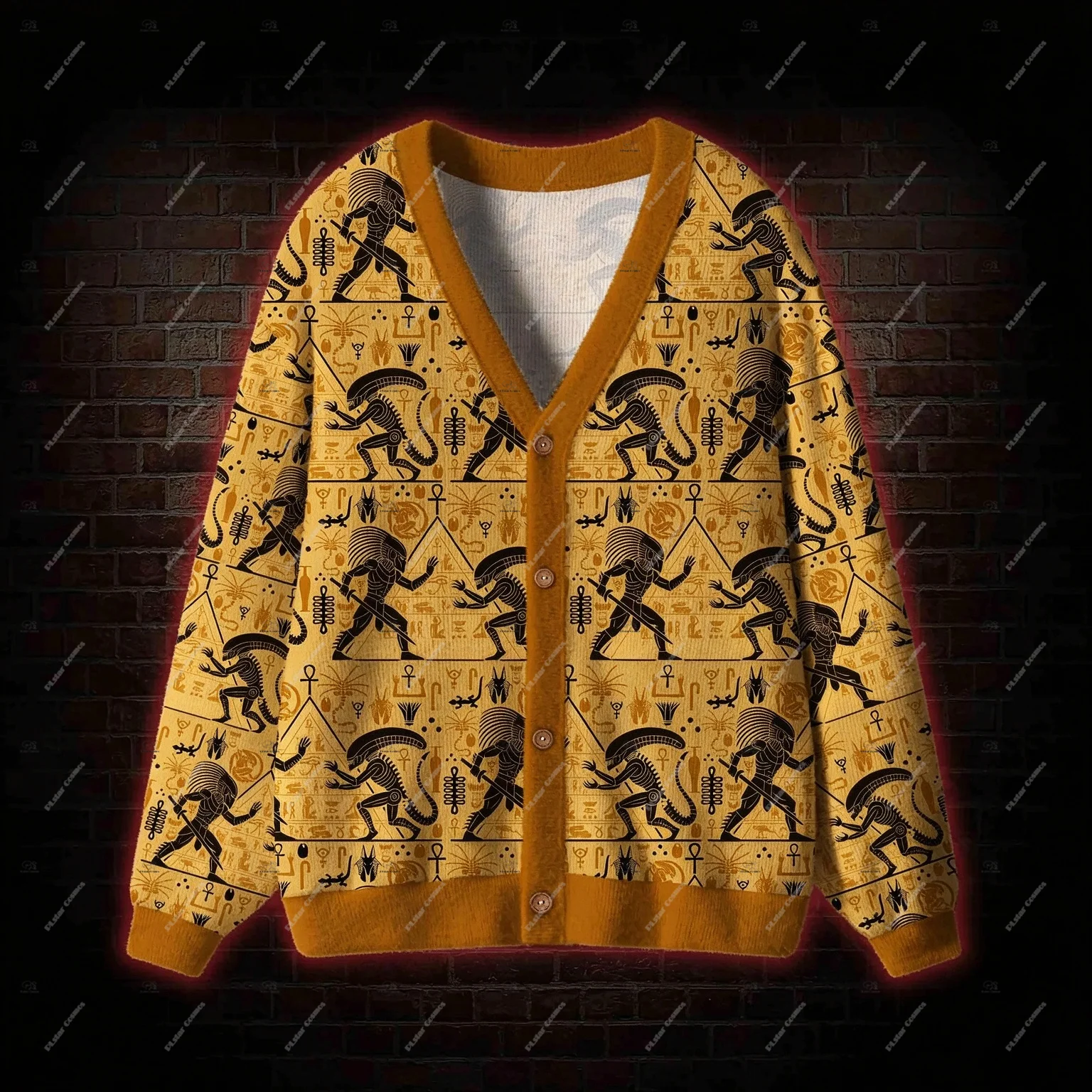 Christmas Halloween Witch Dark Style Outfit Vintage Cardigan Sweatshirt 3DPrint Harajuku Streetwear Casual Funny Long Sleeves Q4