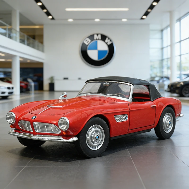 

WELLY 1:24 BMW 507 Convertible BMW 507 Soft-Top 1956 Alloy Car Model Diecasts & Toy Vehicles Collect Car Toy Boy Birthday gifts