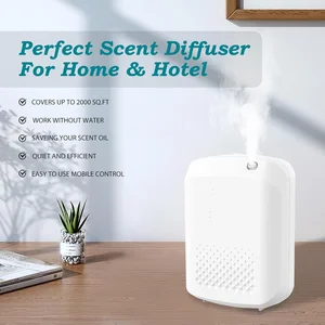 Diffuser Aroma Diffuser Minyak Aromatik Mesin Penyegar Udara Rumah Listrik Hiasan Dinding Diffuser Minyak Esensial Untuk Hotel 12 bau rumah penjualan terbaik - №