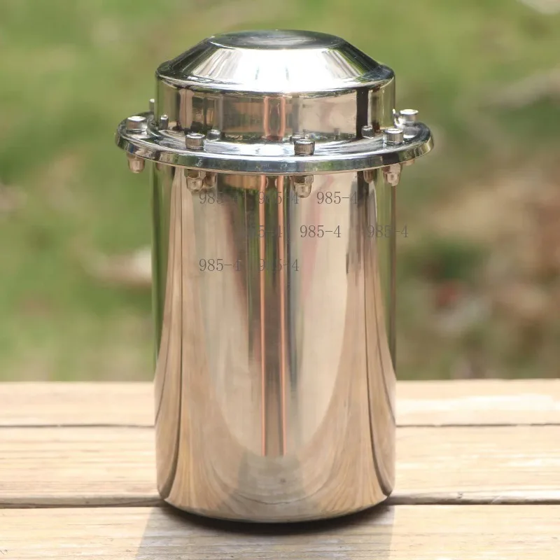 Stainless Steel Time Capsule Waterproof Storage Box