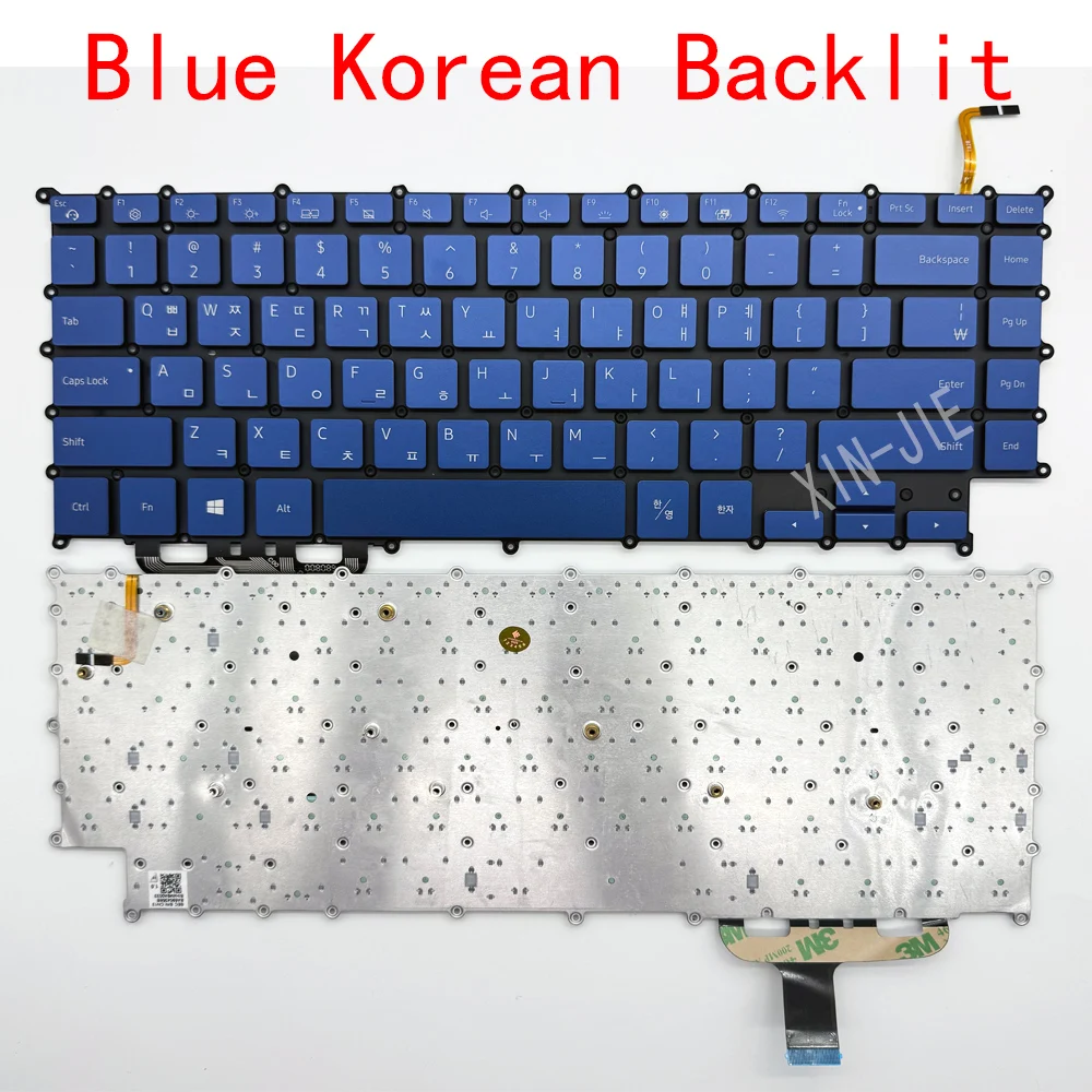 

Клавиатура для ноутбука с подсветкой XIN-Korean-US для Samsung 950SBE NP950SBE NT950SBE NP951SBE BA59-04358B BA59-04358A