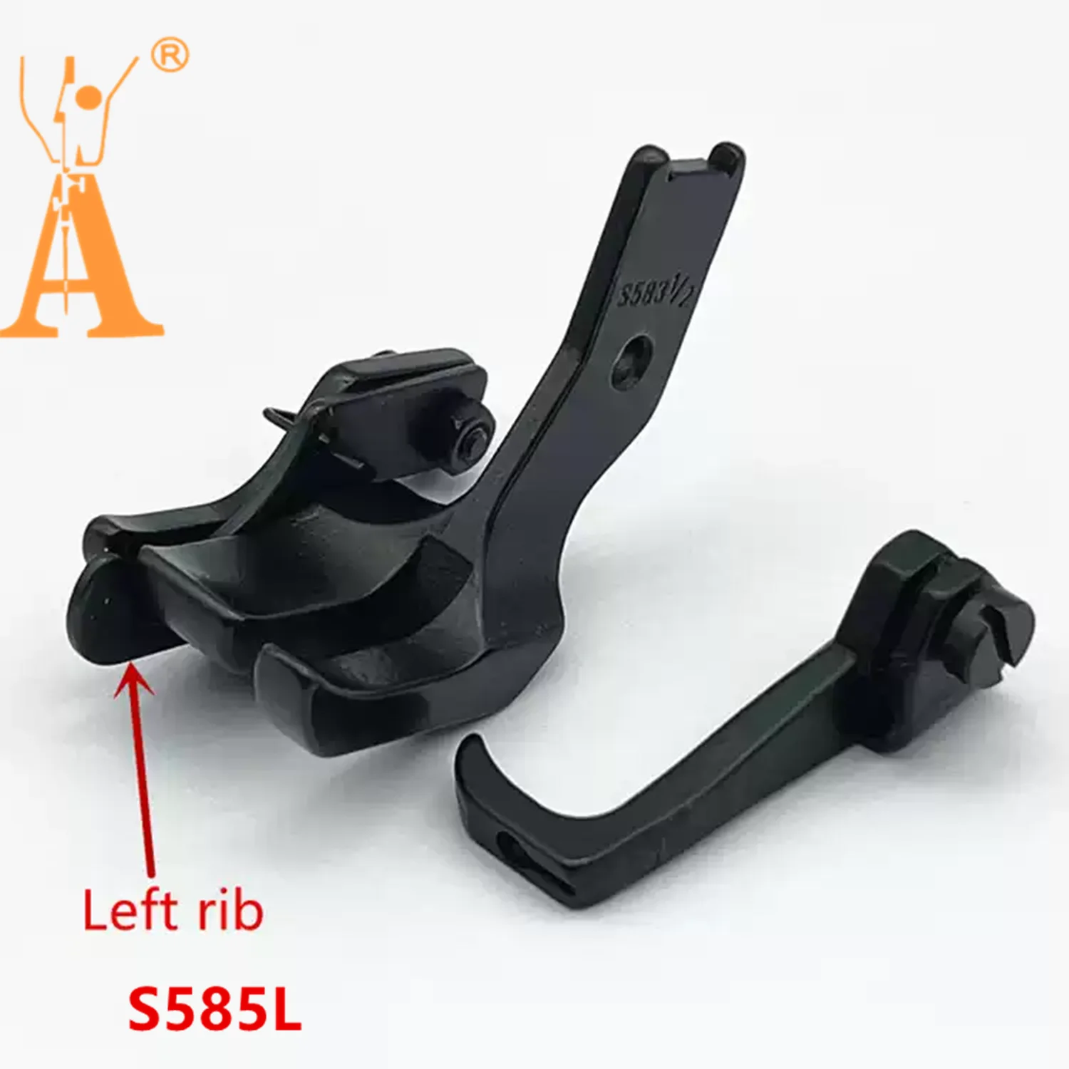 Walking Foot with Edge Guide S585L Compatible with Seiko 8B Juki 1341 6860 GC0618-1 4410RB B837 ZJ0628 DNU-1541 LU-562 LU-1510