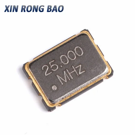 5Pcs Active Crystal Oscillator 5070 4P 4/6/8/10/12/16.384/20/24/25/30/40/50/80/125/32.768/11.0592/4.9152/22.1184MHZ 5*7MM 7050