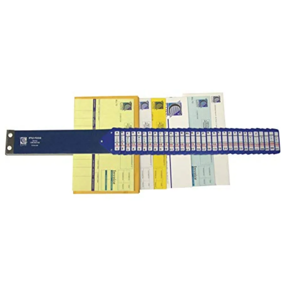 

Indexed Sorter 31 Dividers Alpha/Numeric/Month/Date/Day de Letter Size Blue Frame