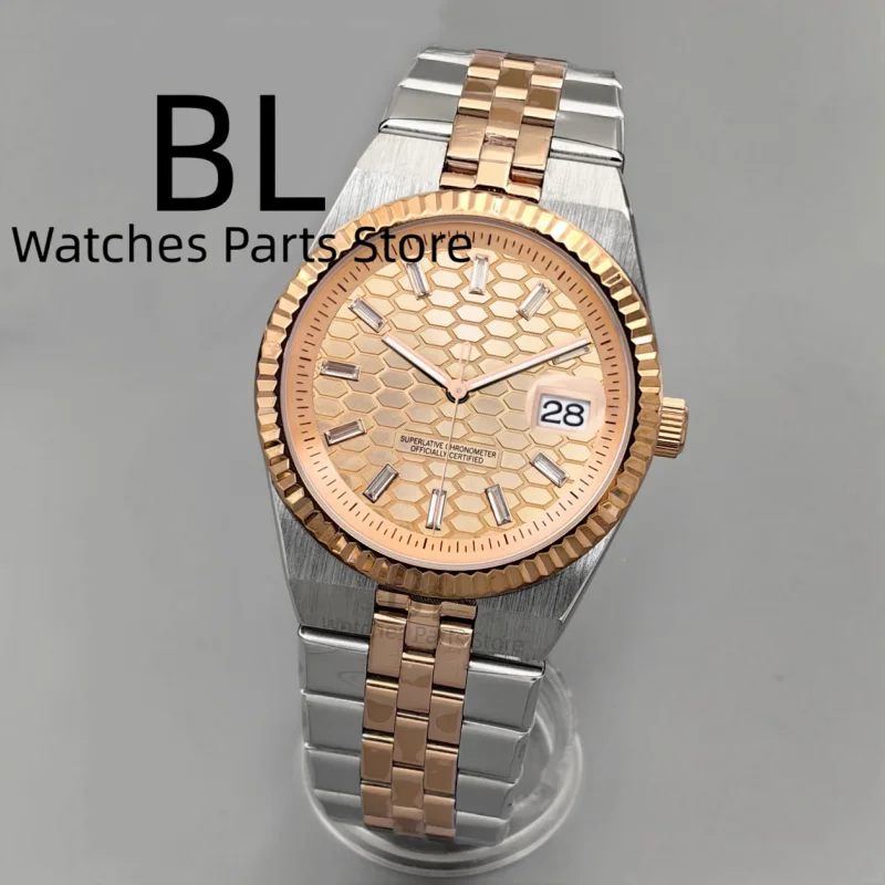 Bliger 36mm40mm luxo dois tons - Rolex Watch Datejust avaliação e preço