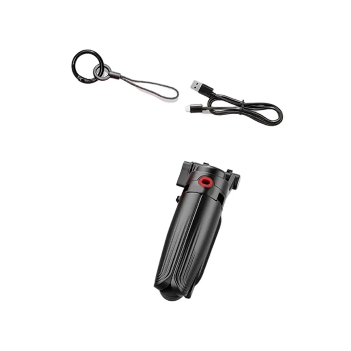 JJ21 Bluetooth Selfie Stick Tripod with Remote Extendable Mini Tripod Vlogging Stand Portable Phone Holder