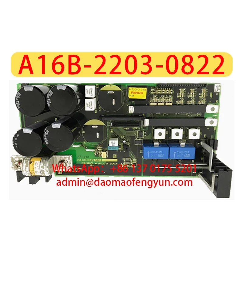 

A16B-2203-0822 Used Circuit Boards Driver Boards Tested ok，A16B 2203 0822，Fast shipping