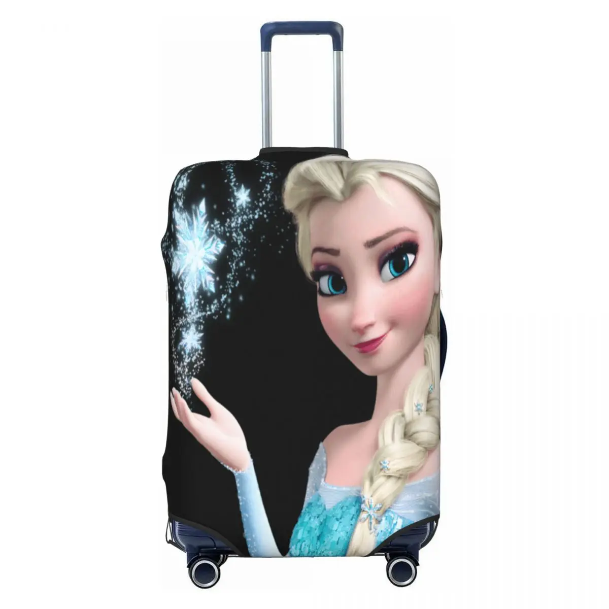 

Elsa Frozen Princess Travel Luggage Cover Elastic Suitcase Cover Protector Fit 18-32 Inch