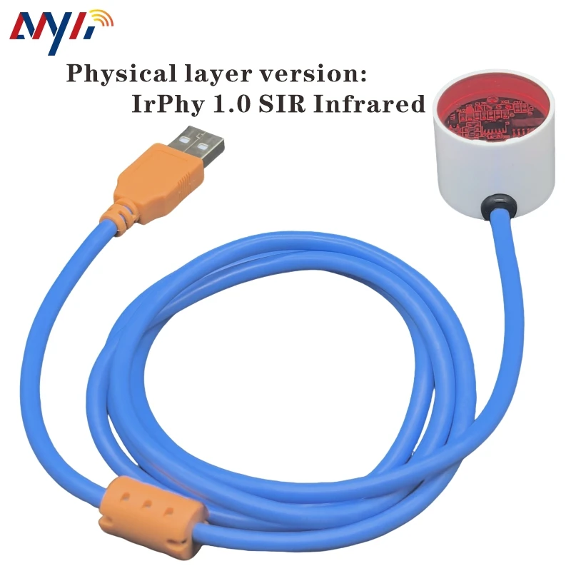 

Оптический зонд USB2.0 SIR IrDA TFBS4711 Инфракрасный приемопередатчик до 115,2 кбит/с Инфракрасный адаптер IrPhy 1,0