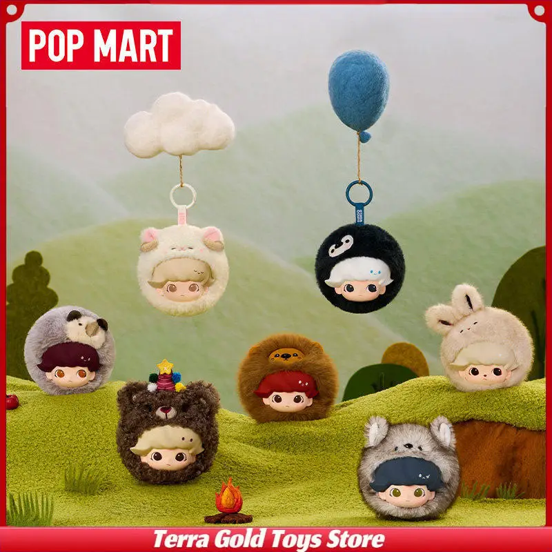 

POP MART DIMOO Серия «Театральный клуб»: Чехол для наушников, игрушки-сюрпризы, милые брелоки с животными, коллекционный подарок на день рождения