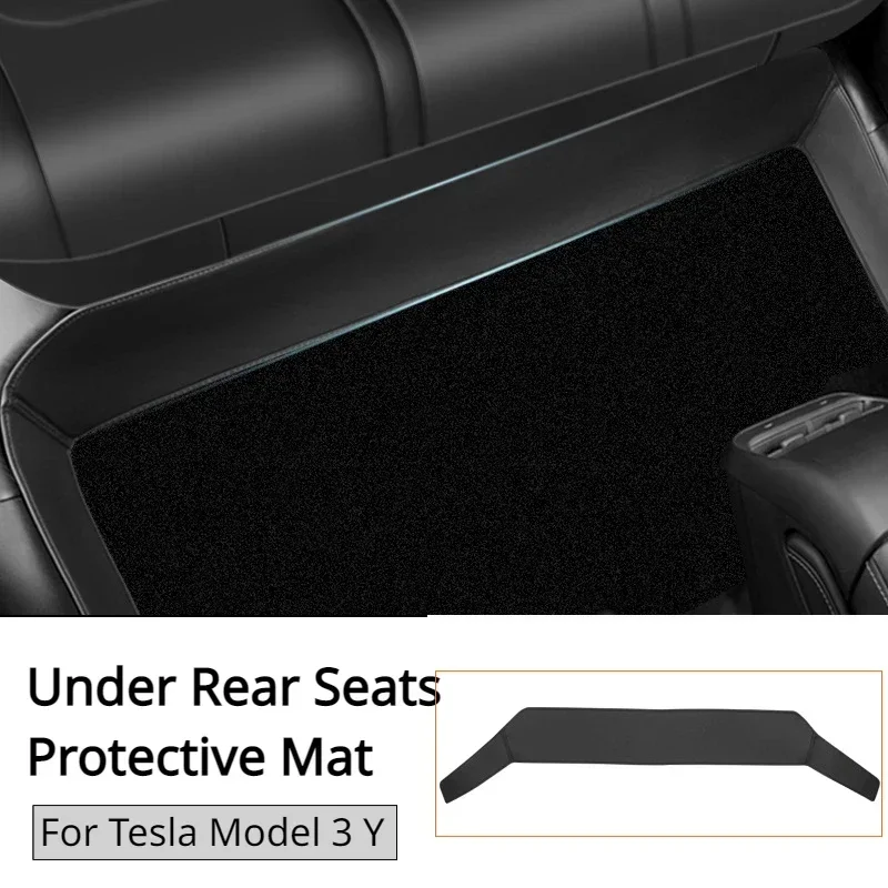 

Rear Seat Lower Protective Mat for Tesla Model 3 Y Full Surround Cushion Protector Anti-Dirty Pads New Model 3 Highland 2024