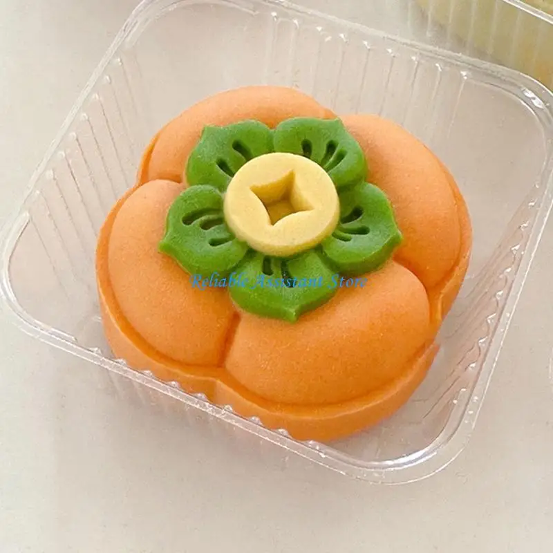 

N58C Cake Molds Efficient Dessert Molds Persimmon Pastries Molds Dessert Making Tool ABS Texture Suitable for Dessert
