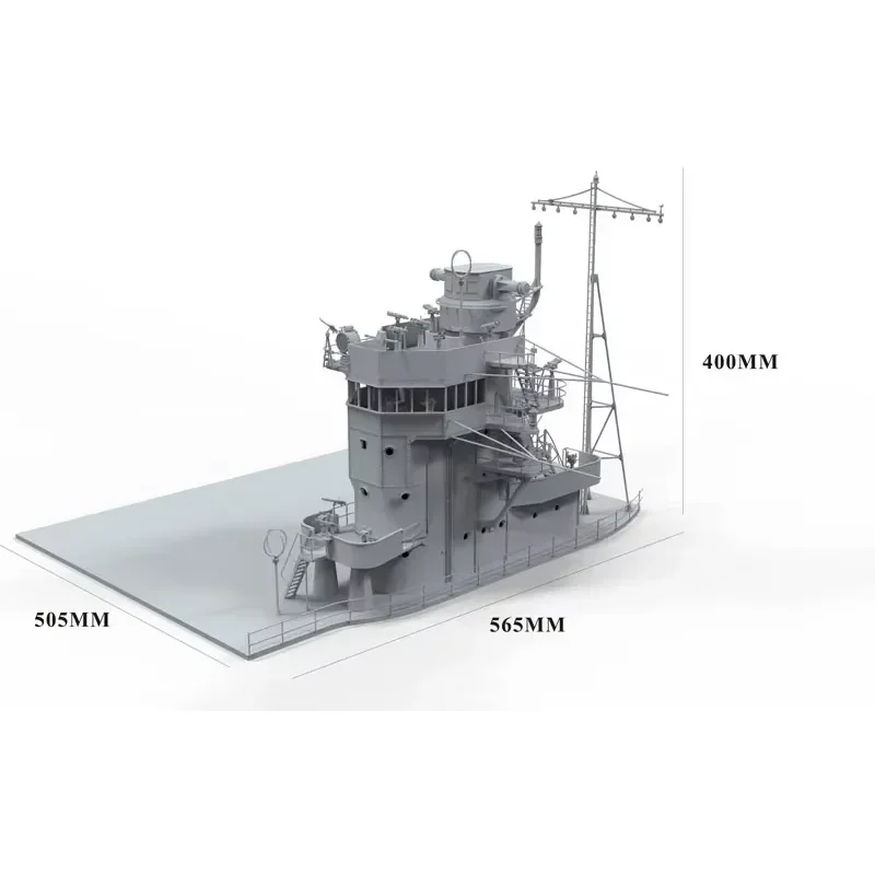 

Комплект модели для сборки бордюра 1/35, BS-002, мост Akagi с летной колодой, жемчужной гаваникой