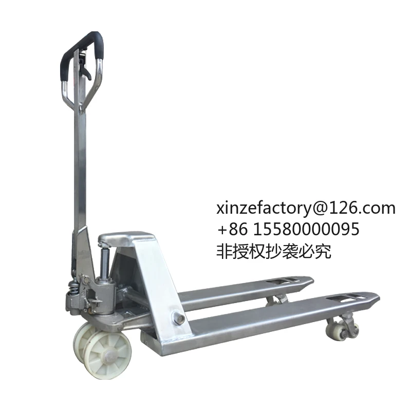 Factory Direct 2026 Top Rated Hand Fork Lifter 500kg Hydraulic Manual Portable Warehouse Retail Logistics Cargo Lifting Tool