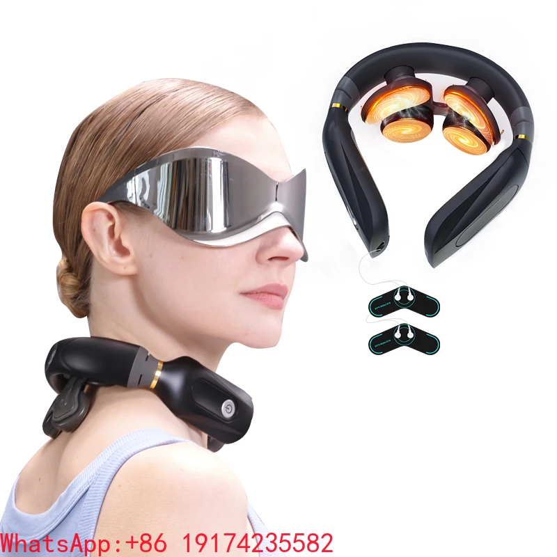 

ALPHAY Cordless Electric Pulse Cervical Relaxation Smart Neck Massager Device