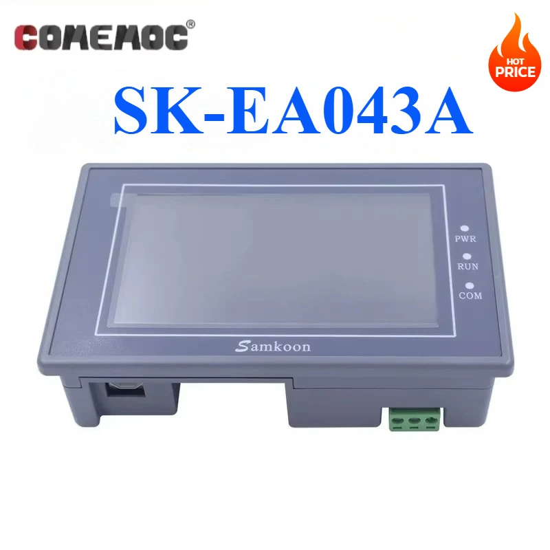 

New SamKoon HMI EA043A Support Samkoon PLC 4.3 Inch EA-043A Touch Screen 480*272 Human Machine Interface Display
