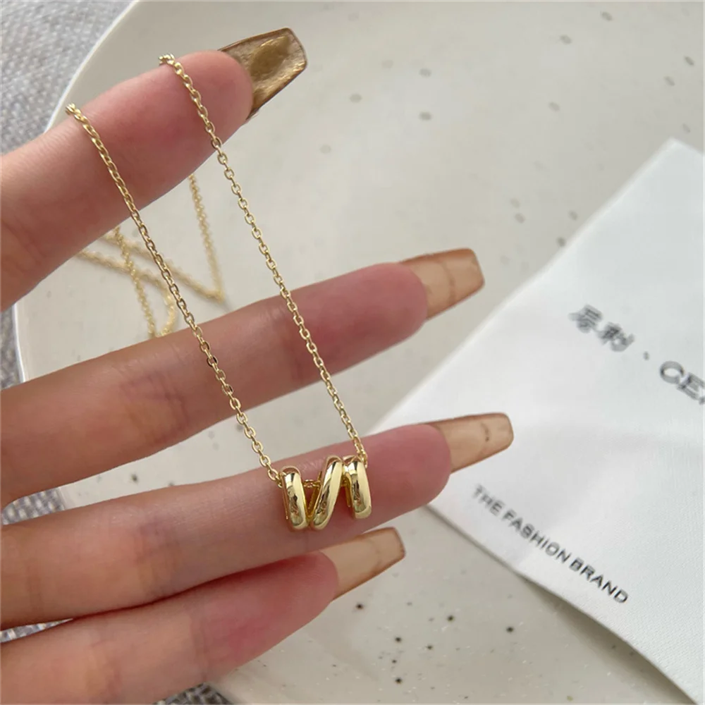 

Korean S925 Collar - Geometric Multi-wave, INS Minimalist Niche High-end Irregular