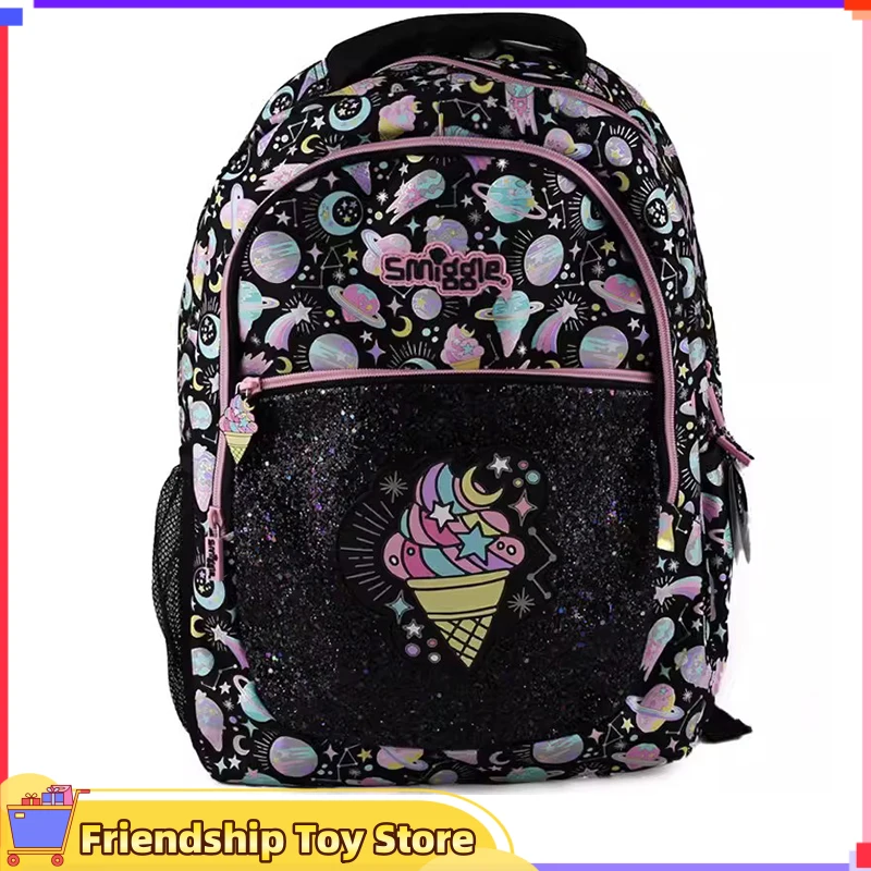 

Genuine Australia Smiggle Elementary School Children Backpack Schoolbag Boy Girl Ice Cream Large Capacity Cartoon Shaped Bag