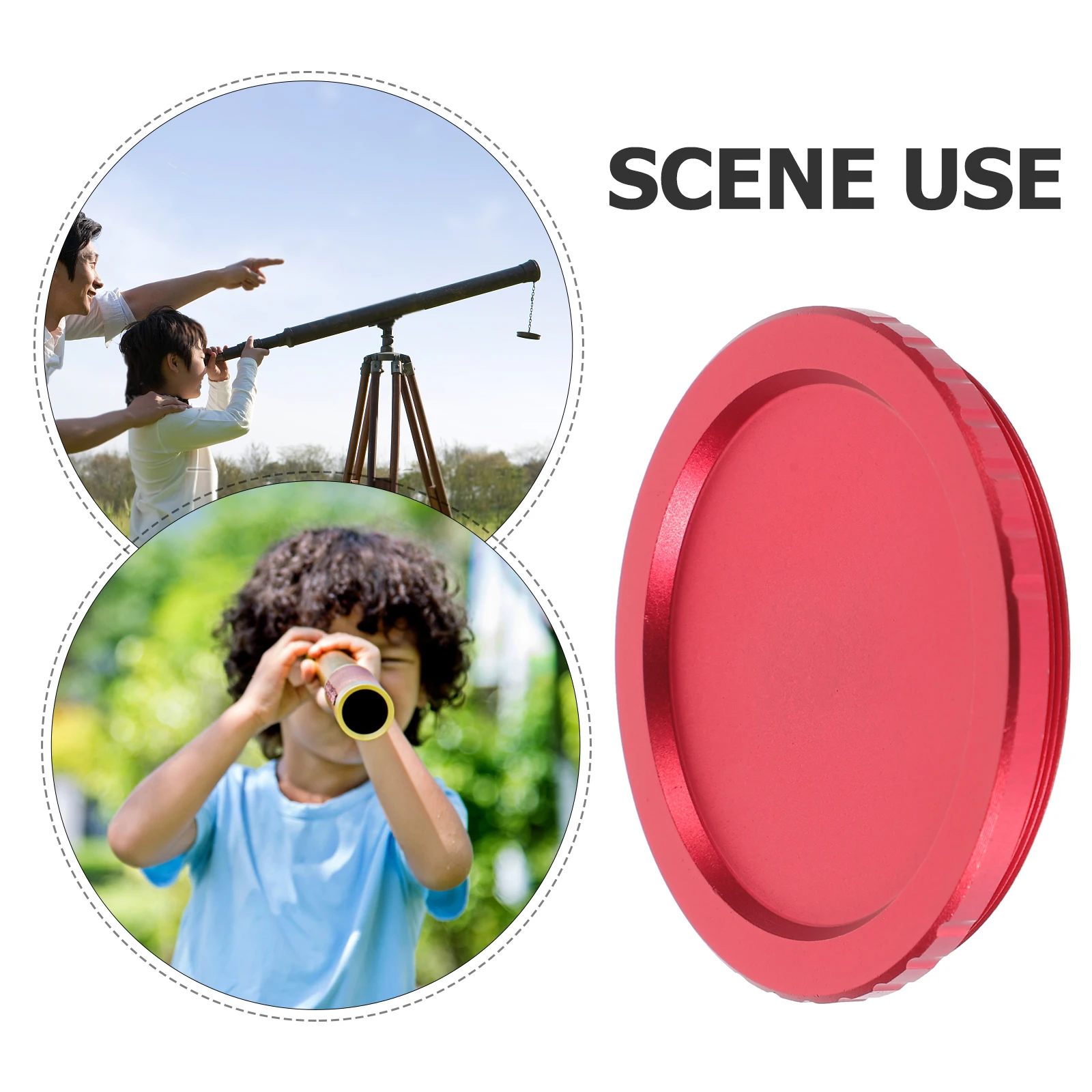 

Telescope Accessories Accessory Optics Eyepiece Protector Telescopes Dust Cover for Teleconverter Covers Aluminum Alloy