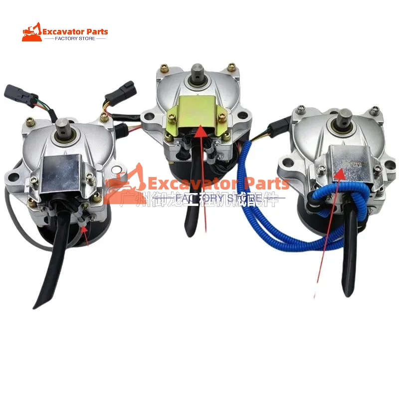 For Komatsu PC PC100 120 130 200 220 300 360-5-6-7 Throttle motor refueling motor Excavator Parts