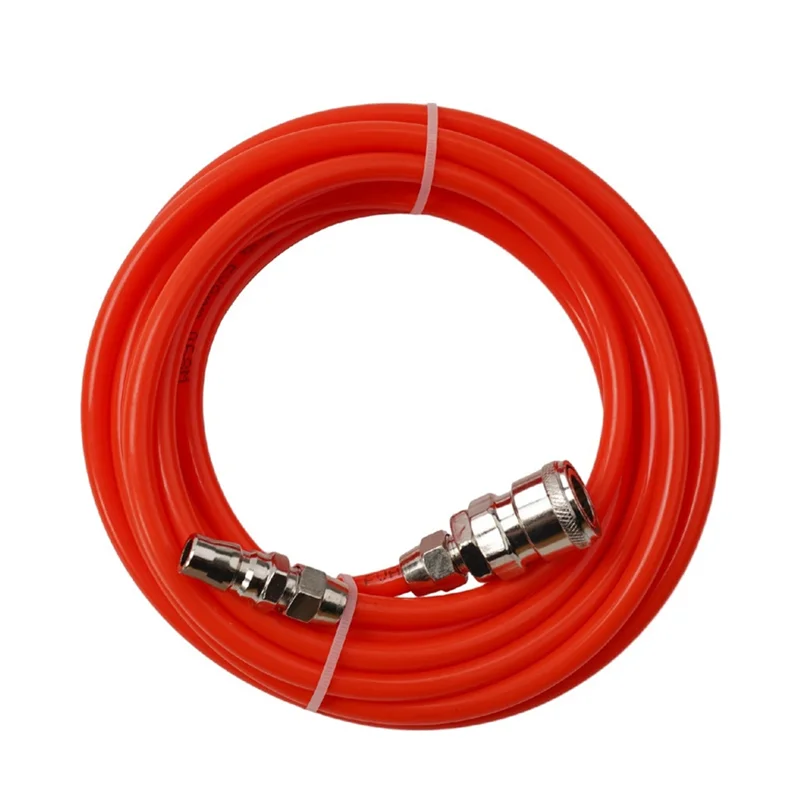 

A76K пневматическая прямая труба, шланг насоса воздушного компрессора, трубка 5X8 мм с быстрым разъемом, шланг воздушной трубы, аппаратный инструмент 15 м