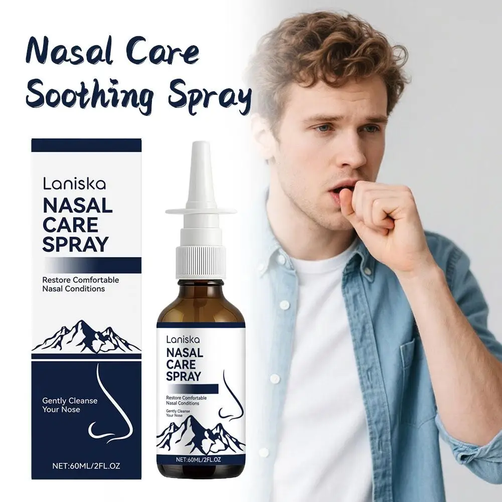 

Успокаивающий назальный спрей для ежедневного очищения, мелкодисперсный, без лекарственных добавок, для сухого воздуха, путешествий, ежедневной гигиены и комфорта, ежедневный уход за носом