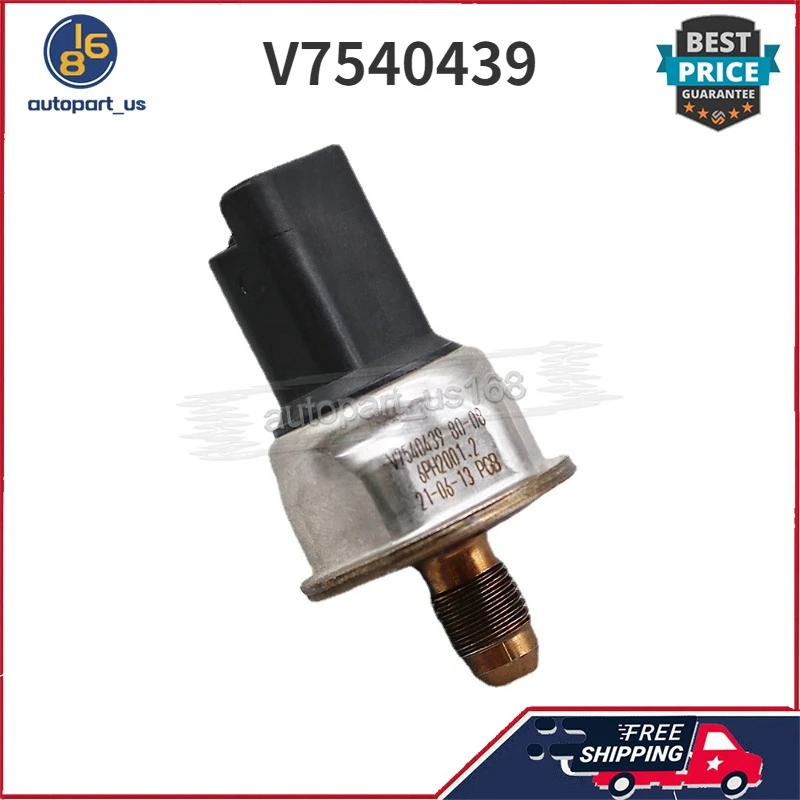 

1Pcs Fuel Rail Pressure Sensor V7540439 6PH2001.2 13537568050 For Mini Clubman Convertible Coupe Roadster