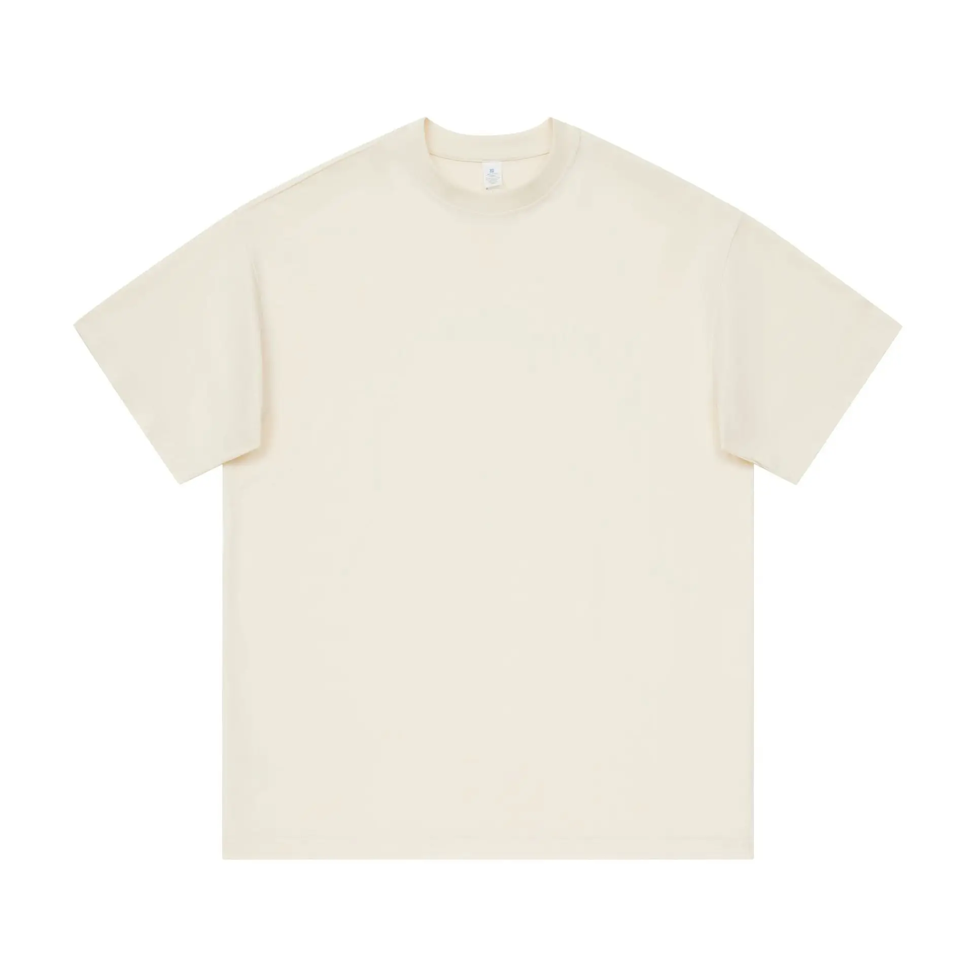 

Хлопковая утепленная свободная футболка на плечах, одежда для пота, однотонная мужская и женская Солнцезащитная