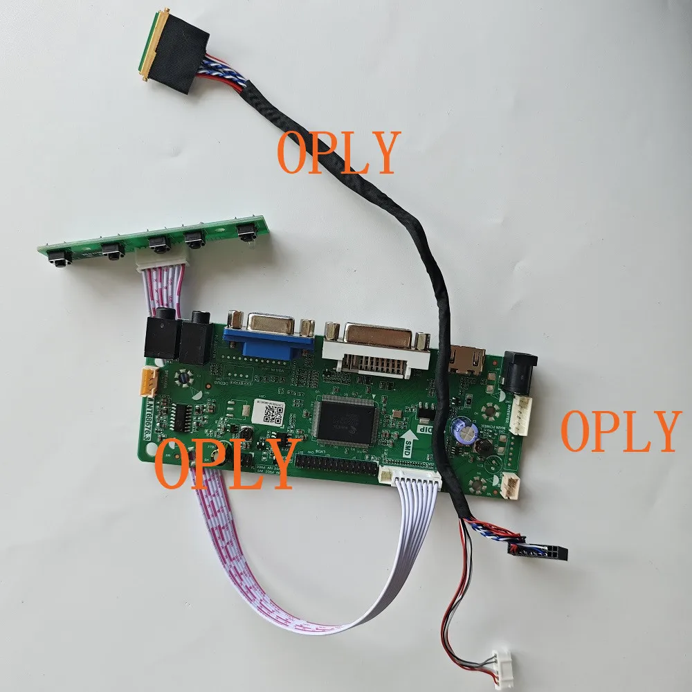 

Аудио HDMI-совместимая плата контроллера VGA DVI Kit для B116XW02 V0 B116XW02 V1 ЖК-дисплей 11,6 "1366X768 светодиодная панель экрана 40pin