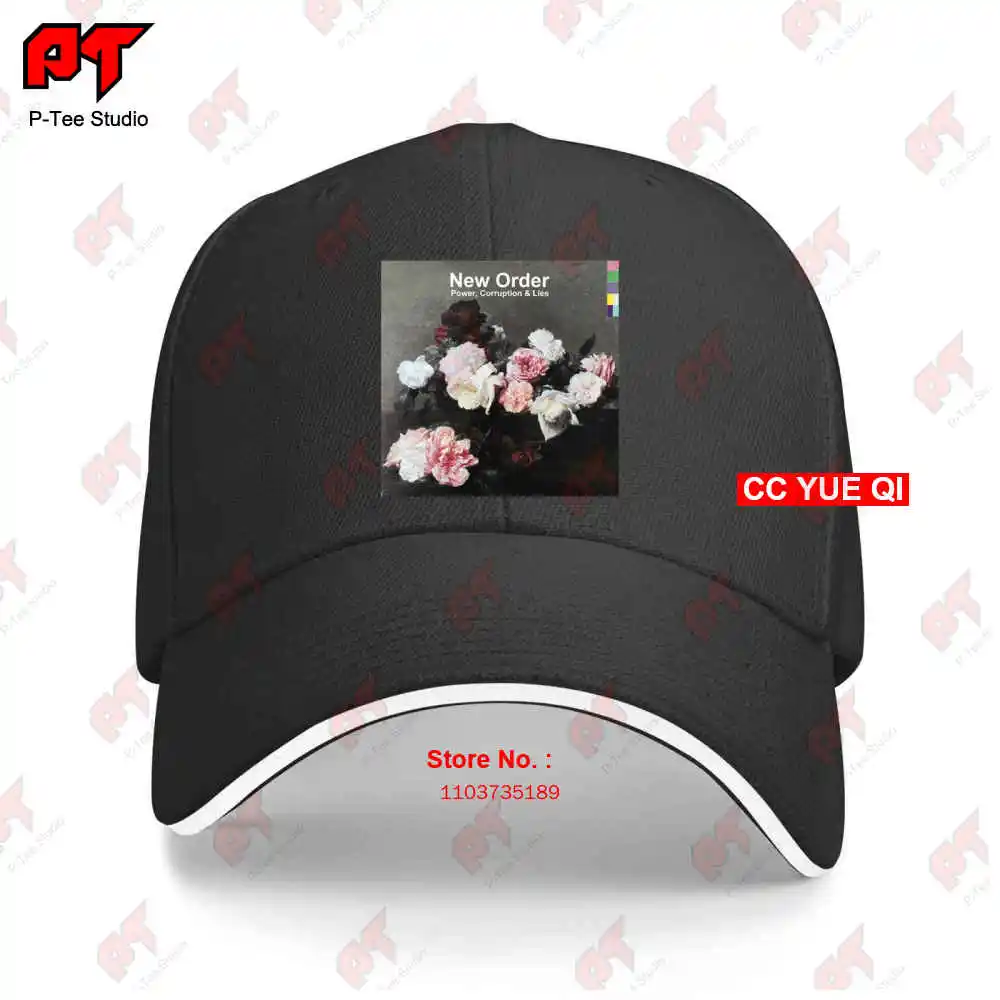 New Order Power Corruption Lies Rock N Roll Band Baseball Caps Truck Cap A9KV