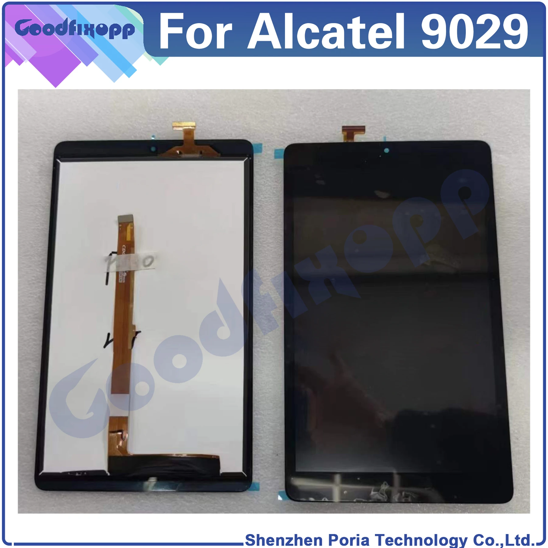 For Alcatel 9029 LCD Display Touch Screen Digitizer Assembly Repair Parts Replacement