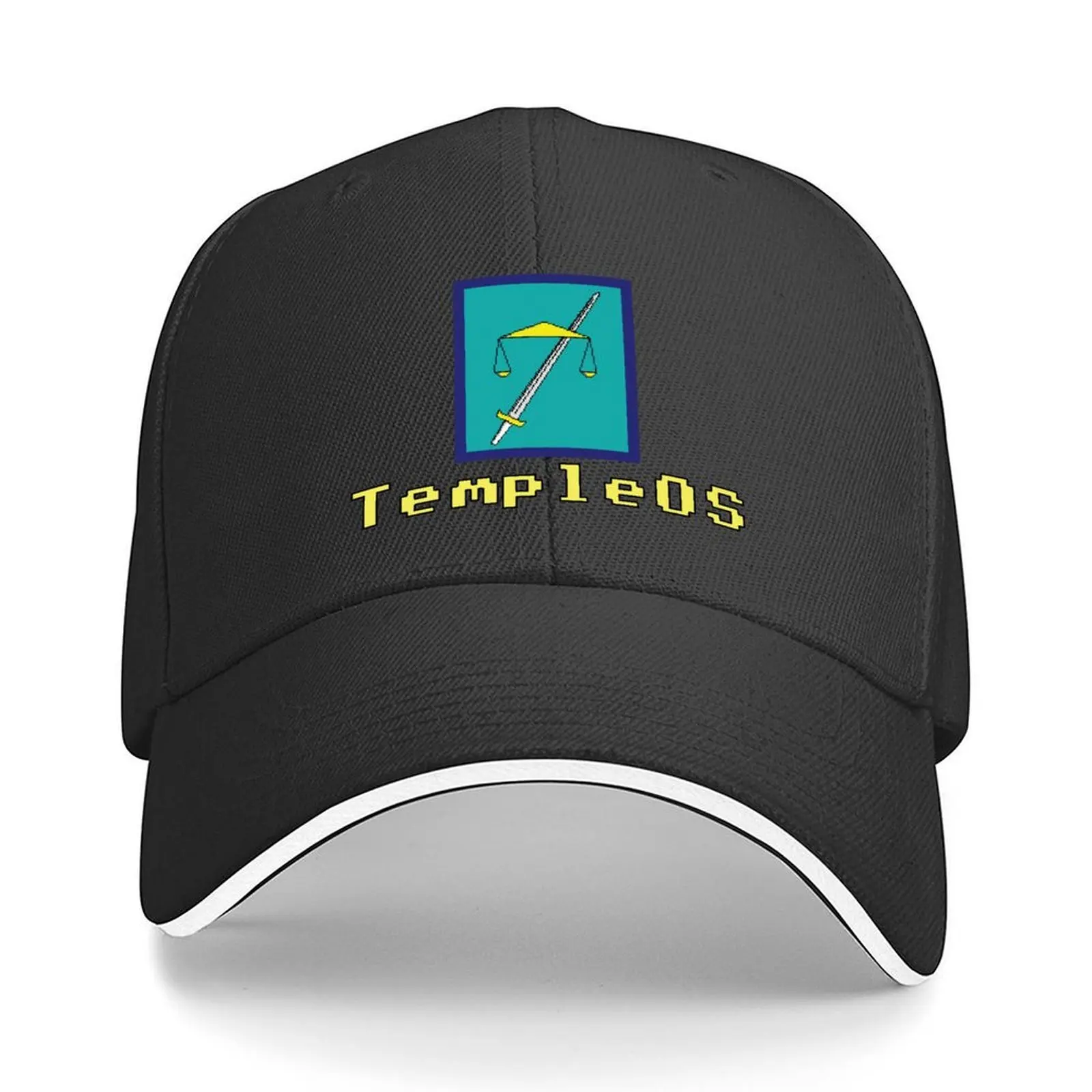 

TempleOs merch Baseball Cap cute birthday fun hats derby hat Women Beach Fashion Men's