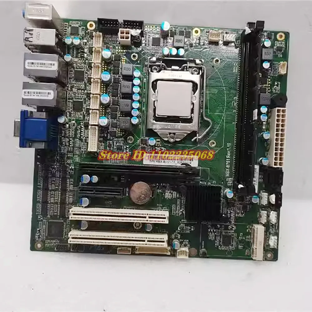 For Kondoct MBX-B751-01 MBX-B751 Rev 1.10 Dual NIC ports for Industrial Motherboard