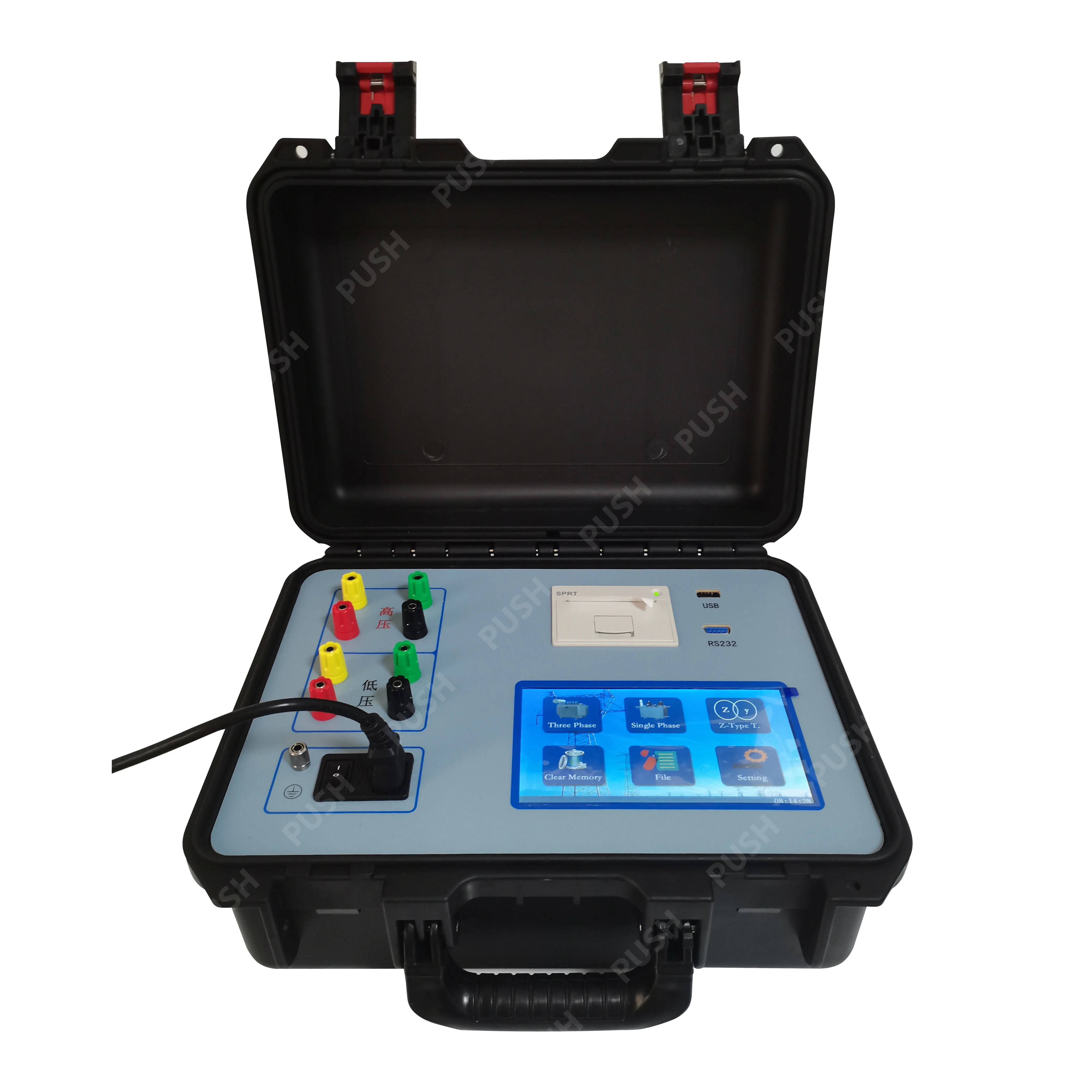 Push three phase transformer turns ratio meter tester price ttr 