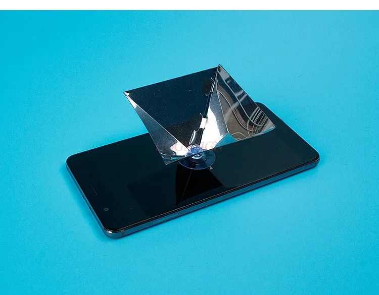 

DIY голографический проектор пирамида визуализация физическая оптика эксперимент детский научный эксперимент небольшое производство игры