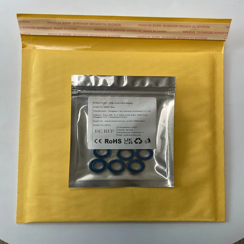 

10PCS 688RS Bearing 8x16x5 mm ABEC-7 Hobby Electric RC Car Truck 688 RS 2RS Ball Bearings 688-2RS Blue Sealed 608RS 6700RS