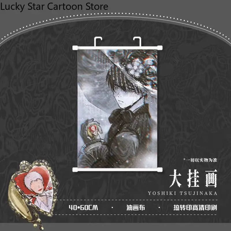 الصيف هيكارو يموت Tsujinaka Yoshiki بطاقة بريدية ملونة ورقة شارة معلقة اللوحة المشارك تأثيري هدية عيد الميلاد هالوين أنيمي