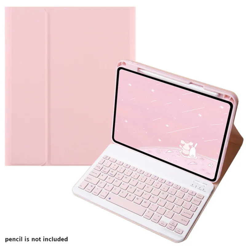 Imagem -02 - Teclado sem Fio Bluetooth Capa Stand Shell Xiaomi Pad 6s Pro 12.4 Case