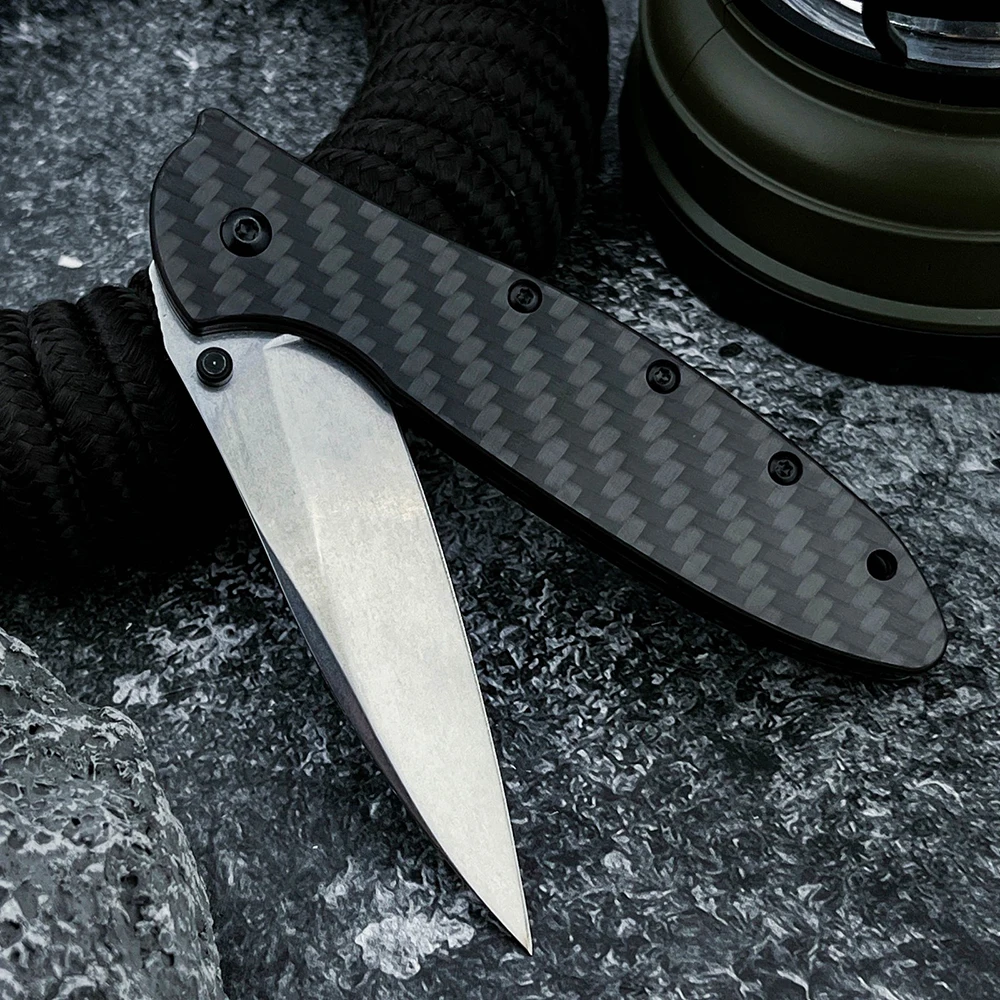 

Карманный нож Wilderness Adventure Jungle Rescue, высокая твердость, универсальный складной нож для кемпинга и рыбалки, EDC, углеродное волокно