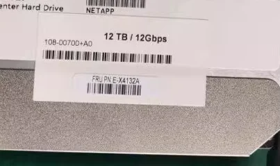 

For NetApp E-X4132A 12T SAS 7.2k 12Gb DE460C 3.5 storage hard drive