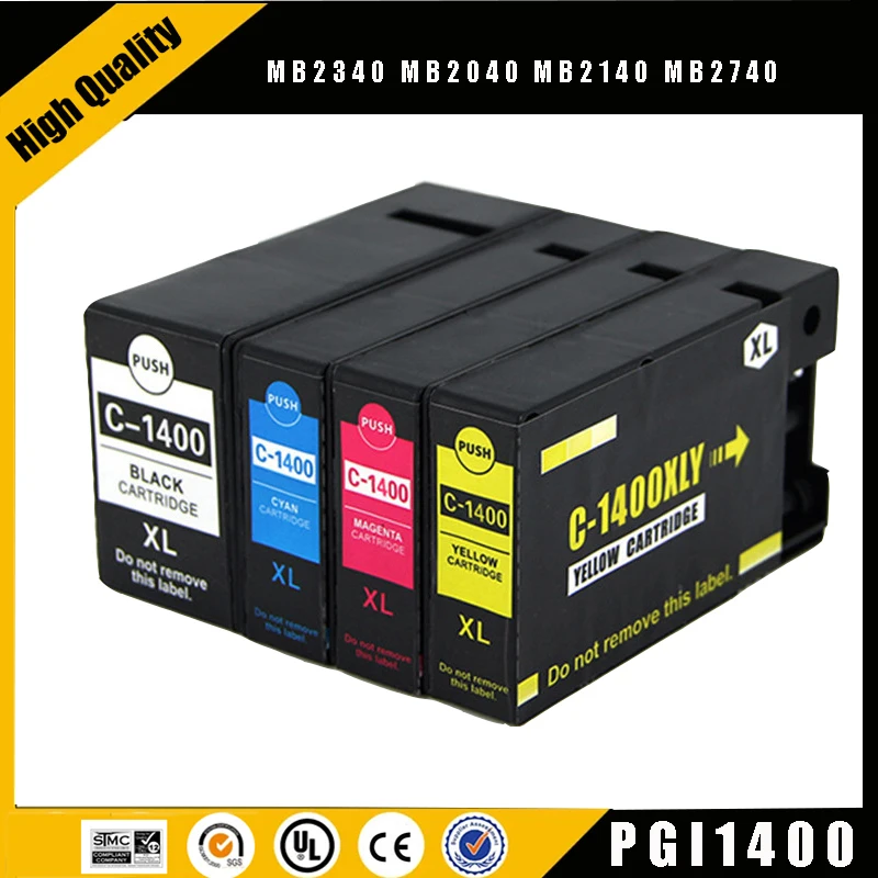 einkshop PGI-1400 Ink Cartridge For Canon PGI1400 PGI1400XL For Canon MAXIFY MB2340 MB2040 MB2140 MB2740 Printer