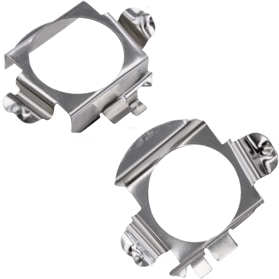 

H7 LED Car Headlight Bulb Base Holder Adapter Socket Metal Retaining Clip Base For Mercedes-Benz C E ML CLK GLA GL GLS