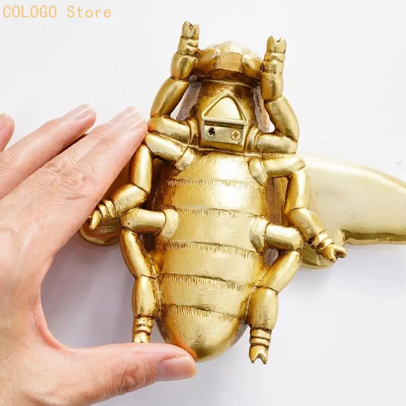 Honeybees Wall Arts Decors Insect Animal Wall Sculpture Bees Hanging Wall Decors with High-Density Molded Construction, Raised