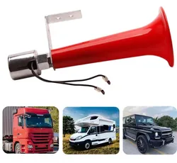 Electric Air Horn 180DB Loud Car Air Horn Powerful Car Signal Speaker for Cars Boats Trucks bus Flute Horn 12v Universal