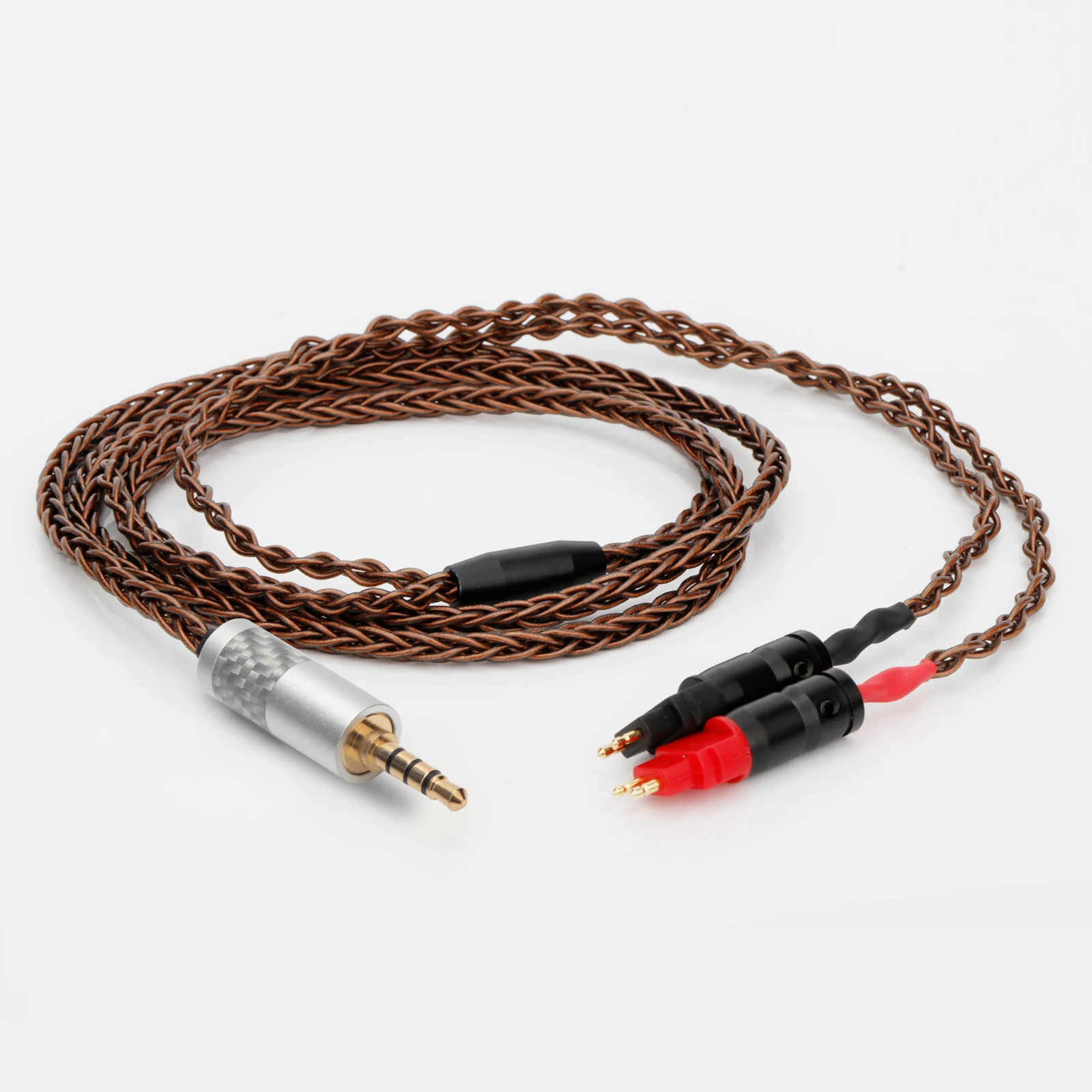 HIFI 16Cores 7N OCC Earphone Cable For Sennheiser HD580 HD600 HD650 HD25 HD660S hd565 hd545 Hearphone 4.4mm 6.5 xlr 3.5 stereo